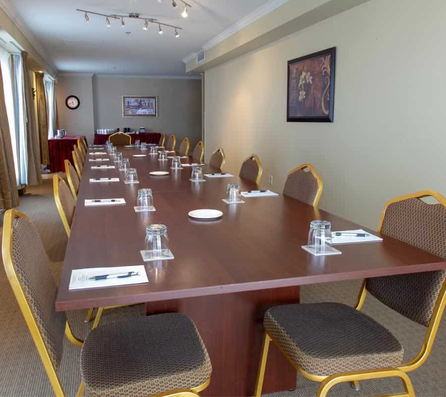 Espace de réunion et d'événement à l'hôtel Brossard